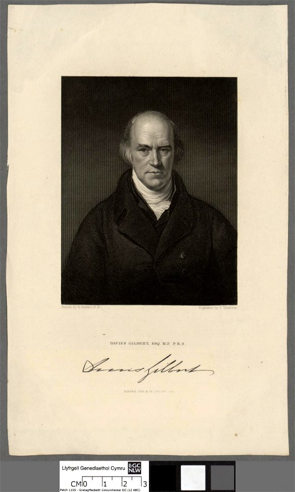 Portrait of Davis Gilbert esq M.P. P.R.S (4672879)