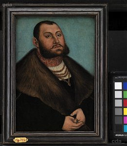 Portrait of Elector John Frederic the Magnanimous of Saxony (DK SMK KMSsp725 FR337A 2013-09-27 Overall-001)