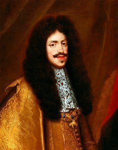 Portrait of Emperor Leopold I as a young man, wearing the Order of the Golden Fleece (by Benjamin Block)