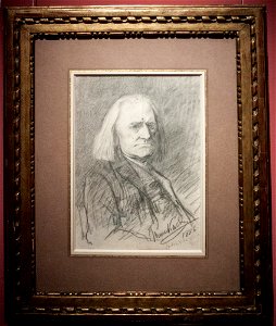 Portrait of Franz Liszt - Munkácsy 2020-08-11