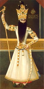 Portrait of Fath Ali Shah Standing