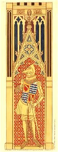Portrait of facsimile of one of ye portraitures on a brass in Elsing Church, Norfolk (4672292)