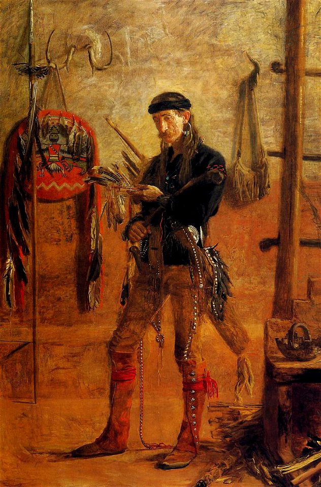 Portrait of Frank Hamilton Cushing Thomas Eakins 1895