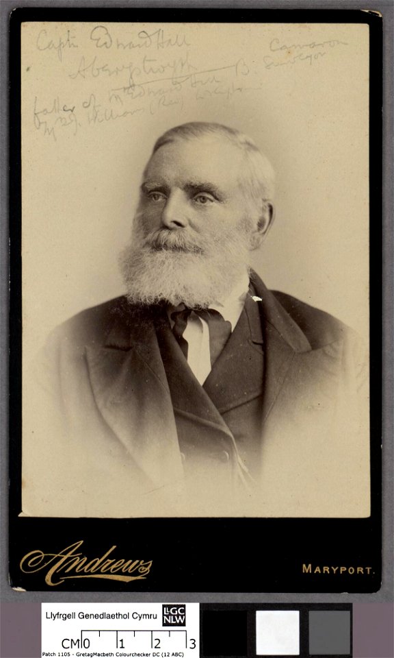 Portrait of Edward Hall (of Aberystwyth) (4670255)
