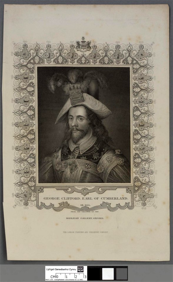 Portrait of George Clifford, Earl of Cumberland OB. 1605 (4671394)