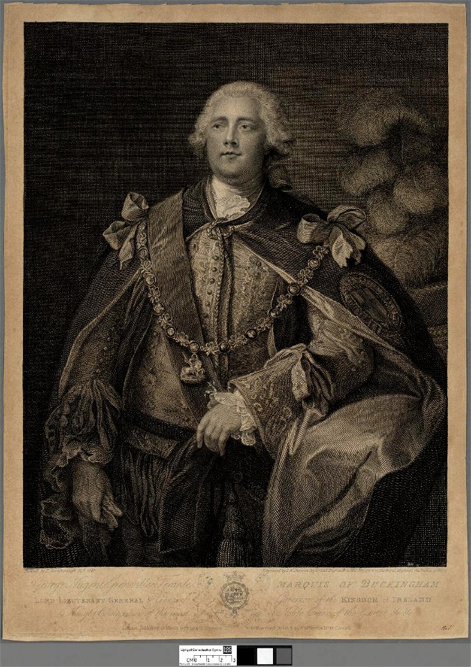 Portrait of George Nugent-Grenville-Temple, Marquis of Buckingham, Lord Lieutenant General (4672286)