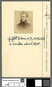 Portrait of Griffith Evans M.D., M.R.C.V.S. in Canada (4674383)