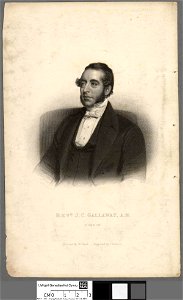 Portrait of J. C. Gallaway, A.M. London (4672876)