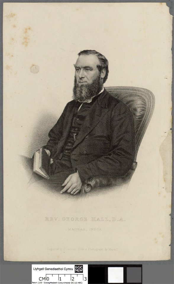 Portrait of George Hall, B.A. Madras, India (4669778)