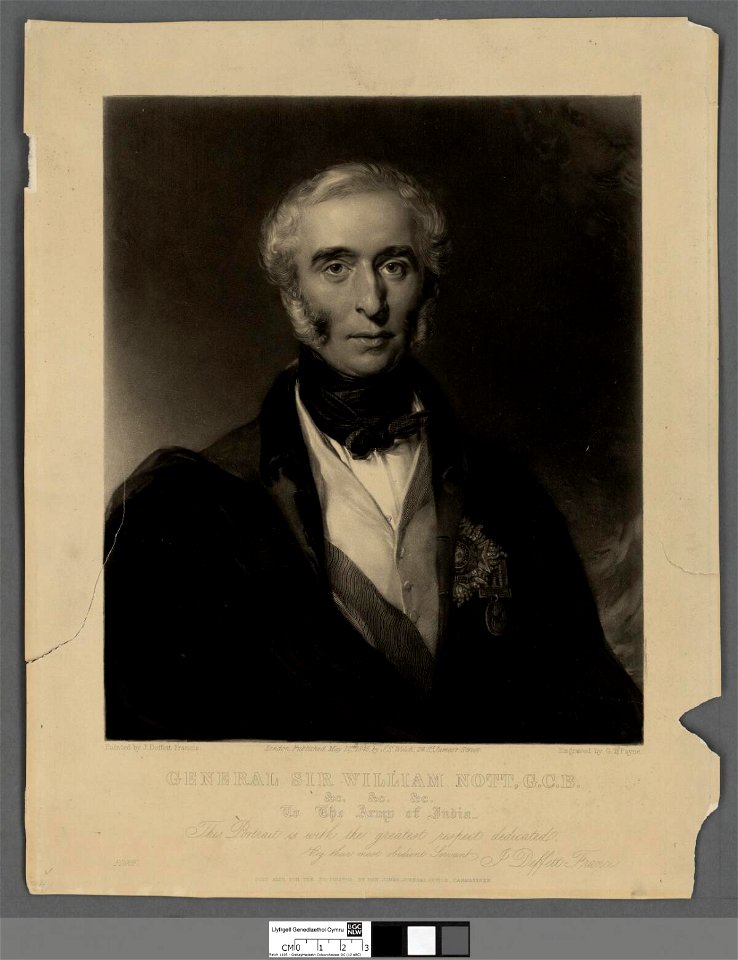 Portrait of General Sir William Nott, G.C.B. . . . to the Army of India (4671699)