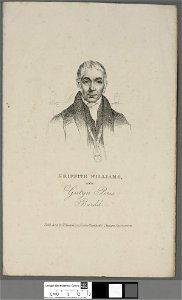 Portrait of Griffith Williams, neu Gutyn Peris, bardd (4672179)