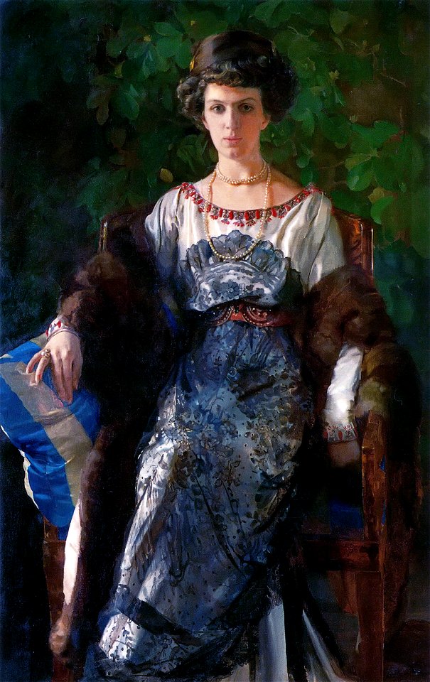 Portrait of Euphimia Nosova by Konstantin SomovFXD