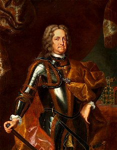 Portrait of Emperor Charles VI in armour