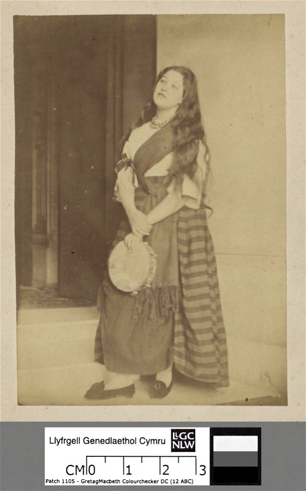 Portrait of Hannah de Rothschild as a gipsy in a charade (4671146)