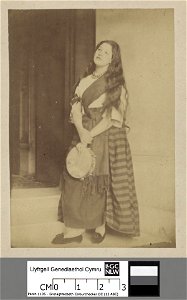 Portrait of Hannah de Rothschild as a gipsy in a charade (4671146)