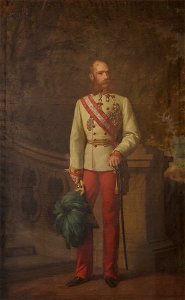 Portrait of Franz Joseph I - Josef Neugebauer - Golestan Palace