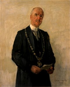Portrait of J.P. Fockema Andreae by Isaac Israëls Centraal Museum 29417