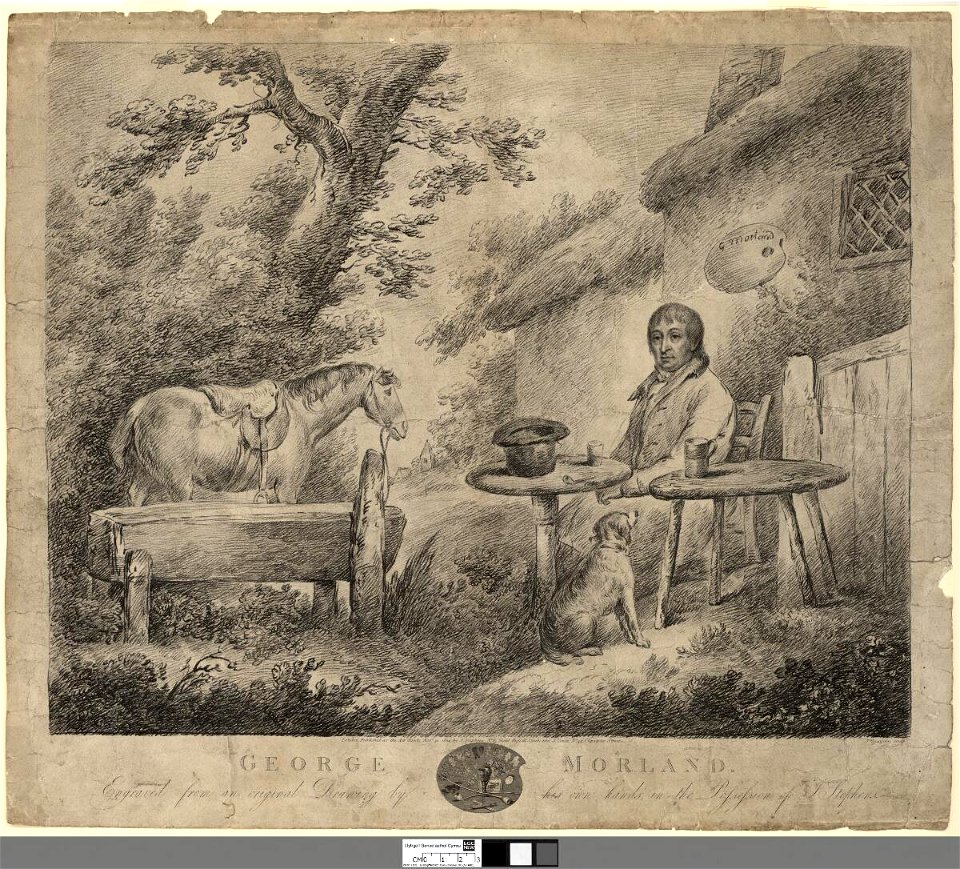 Portrait of George Morland (4674535)