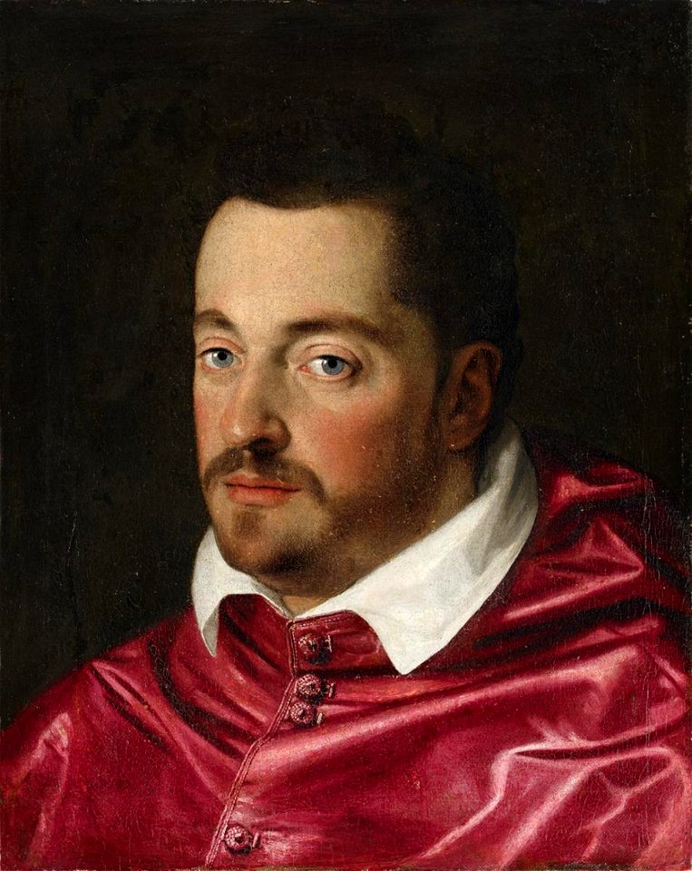 Portrait of Ferdinando de' Medici as Cardinal (by Scipione Pulzone)