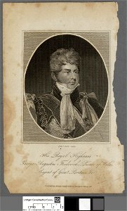 Portrait of His royal highness George Augusts Fredeick Prince of Wales regent of Great Britain (4672493)