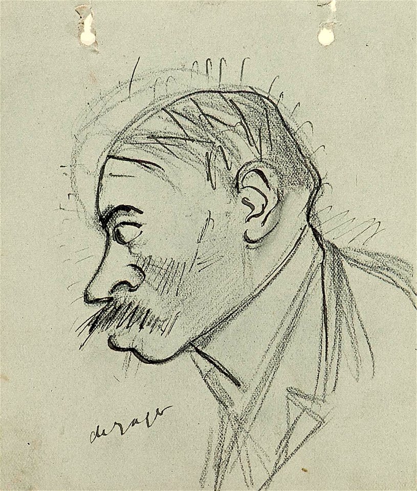 Portrait of Hendrik de Jager by Theo van Doesburg Centraal Museum AB4328
