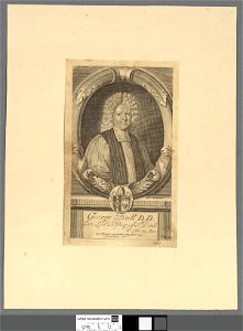 Portrait of George Bull, D.D. late Lord Bishop of St. David's ob 17 Feb 1709 ; eta 76 (4671509)