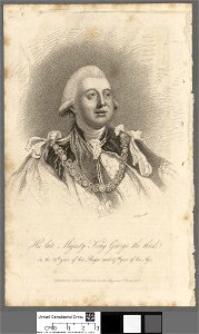 Portrait of His late majesty King George the third in the 35th year of his reign and 57th year of his age (4672490)