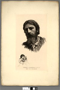 Portrait of Hubert von Herkomer A.R.A. and his children (4674466)
