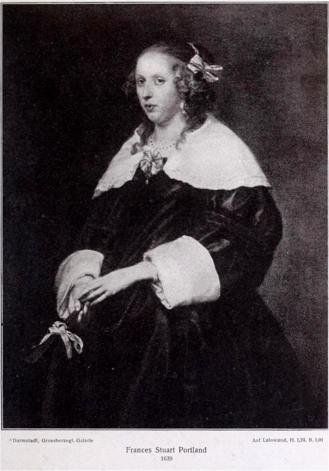 Portrait of Frances Stuart Portland vandyckdesmeiste00vand 0395