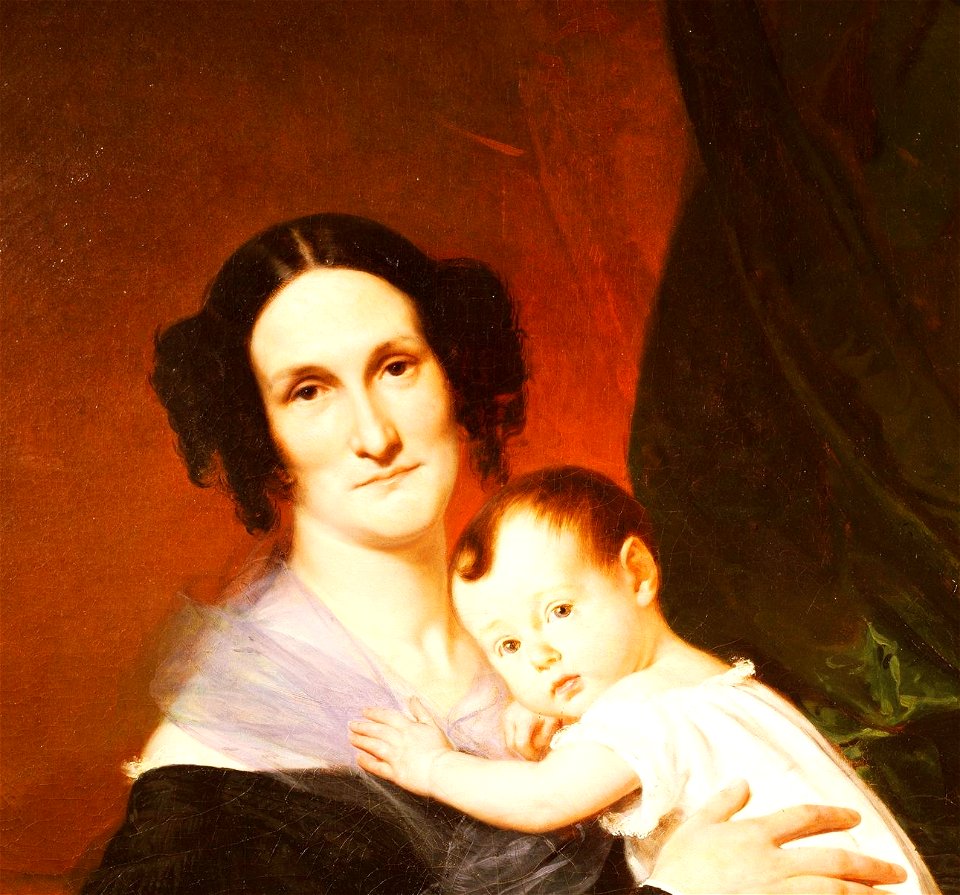Portrait of Italian operatic singer Teresa Pinotti, wife of Luigi Lablache