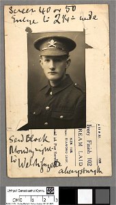 Portrait of Idwal E. Caine, Llanbadarn Aberystwyth (4674327)