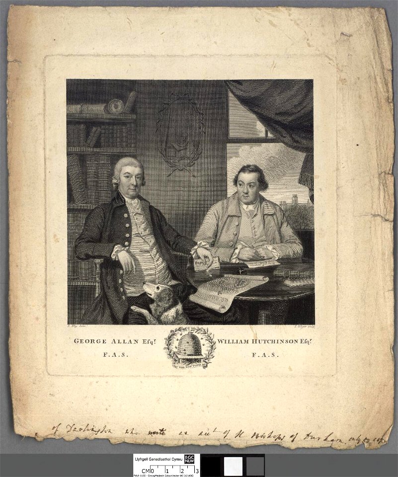 Portrait of George Allan Esqr. F.A.S. and William Hutchinson Esqr. F.A.S (4671503)