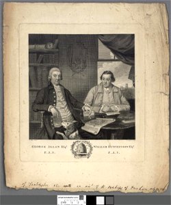 Portrait of George Allan Esqr. F.A.S. and William Hutchinson Esqr. F.A.S (4671503)