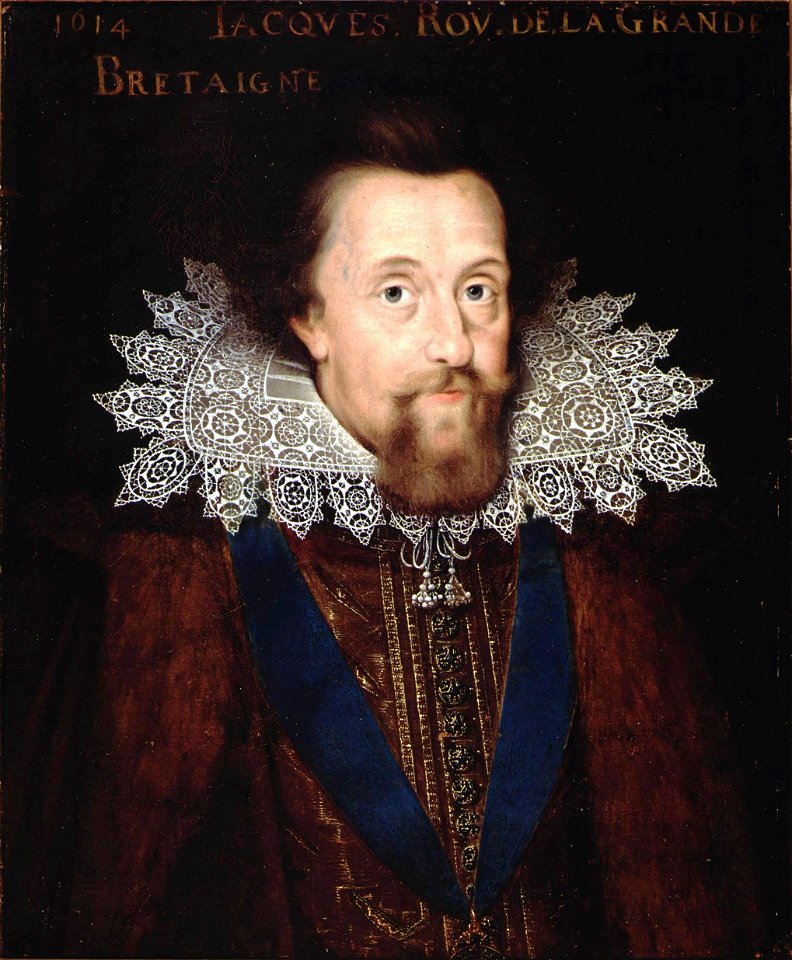 Portrait of James I of England Mauritshuis 105