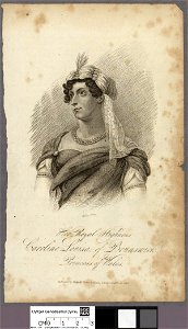 Portrait of Her royal highness Caroline Louisa of Brunswick princess of Wales (4672415)