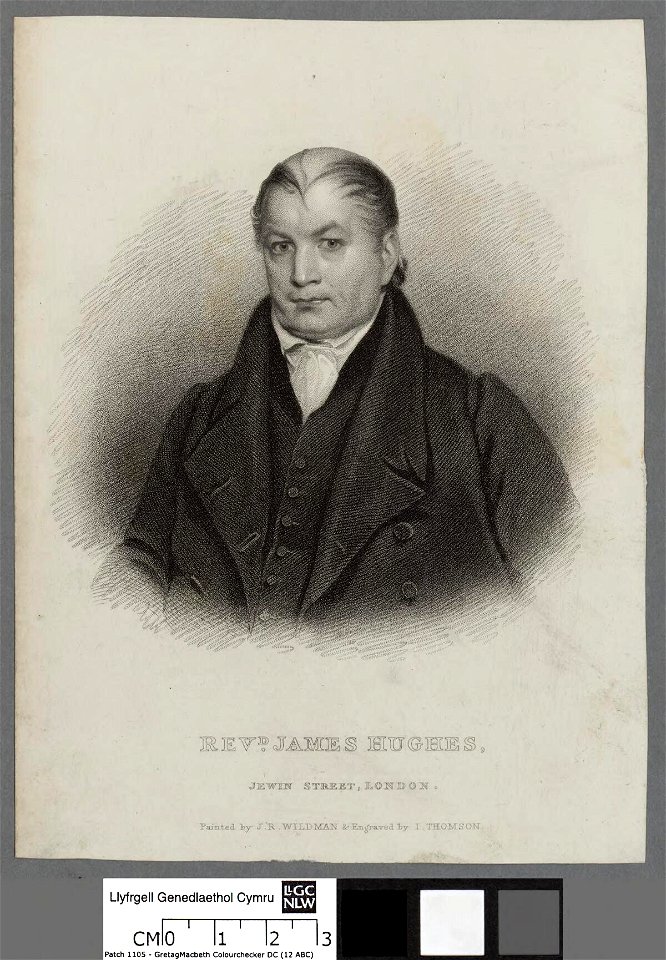 Portrait of James Hughes, Jewin Street, London (4672619)