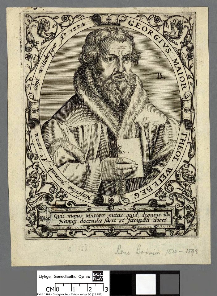 Portrait of Georgius Major Theol Wetebeg (4673797)