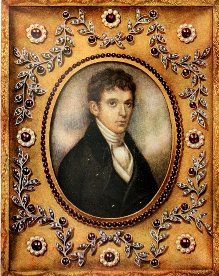 Portrait of James H. Leigh Hunt, circa 1810