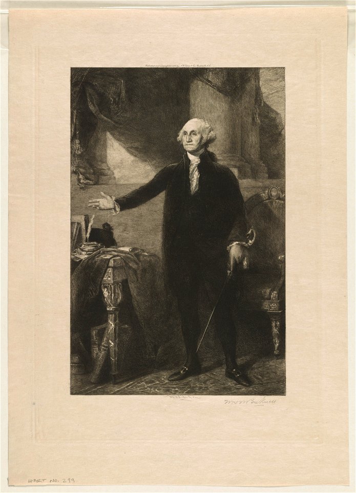 Portrait of George Washington LCCN2003680524