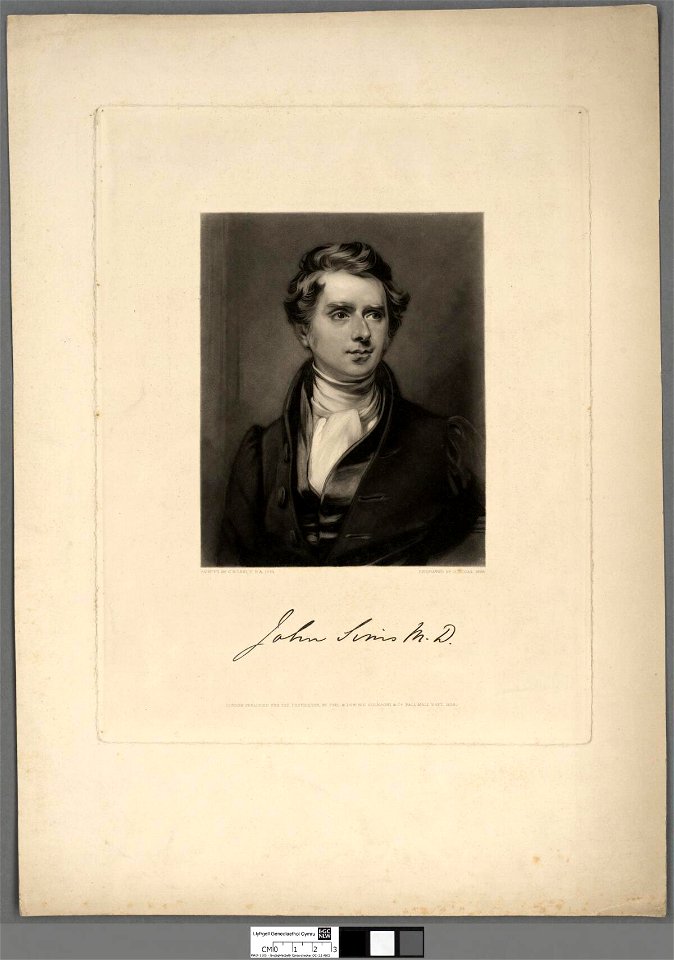 Portrait of John Sims M.D (4674590)