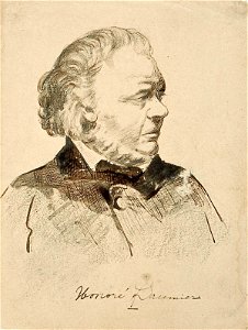 Portrait of Honoré Daumier by Theo van Doesburg Centraal Museum AB4335