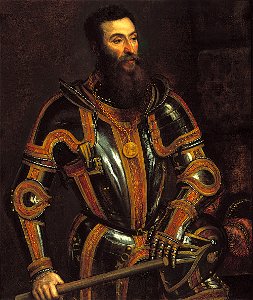 Portrait of Giovanni Battista di Castaldo by Titian