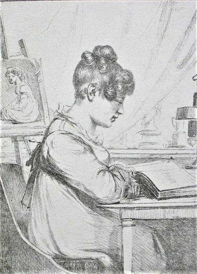 Portrait of Ines Esmenard by Vivant Denon 3 (crop)