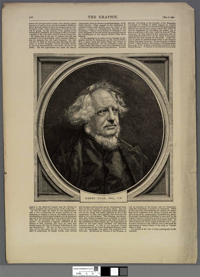 Portrait of Henry Cole, Esq., C.B (4671403)
