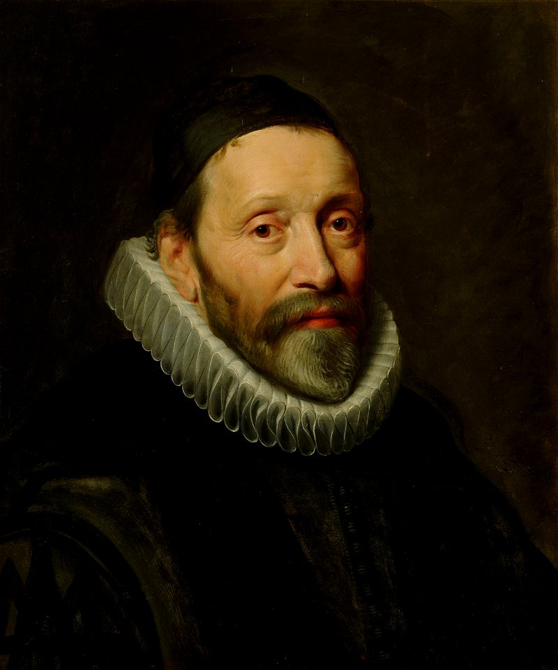 Portrait of Johannes Wtenbogaert after Michiel van Mierevelt ...