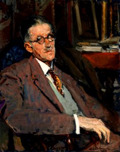 Portrait of James Joyce P529