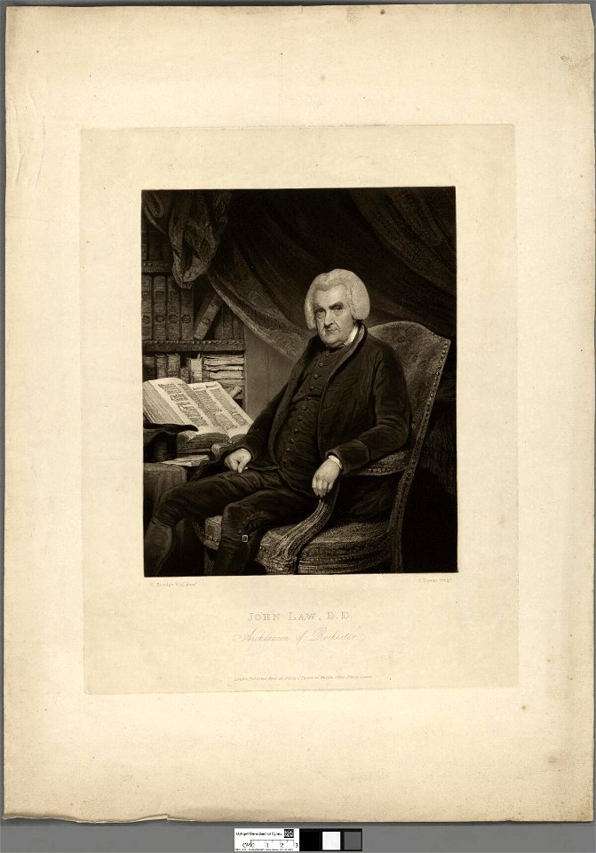 Portrait of John Law, D.D (4674507)