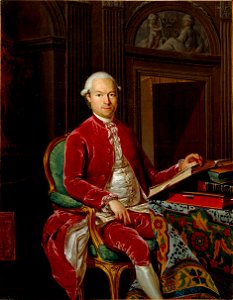 Portrait of Joan Andreas Cunaeus by Louis François Gerard van der Puyl Centraal Museum 17175