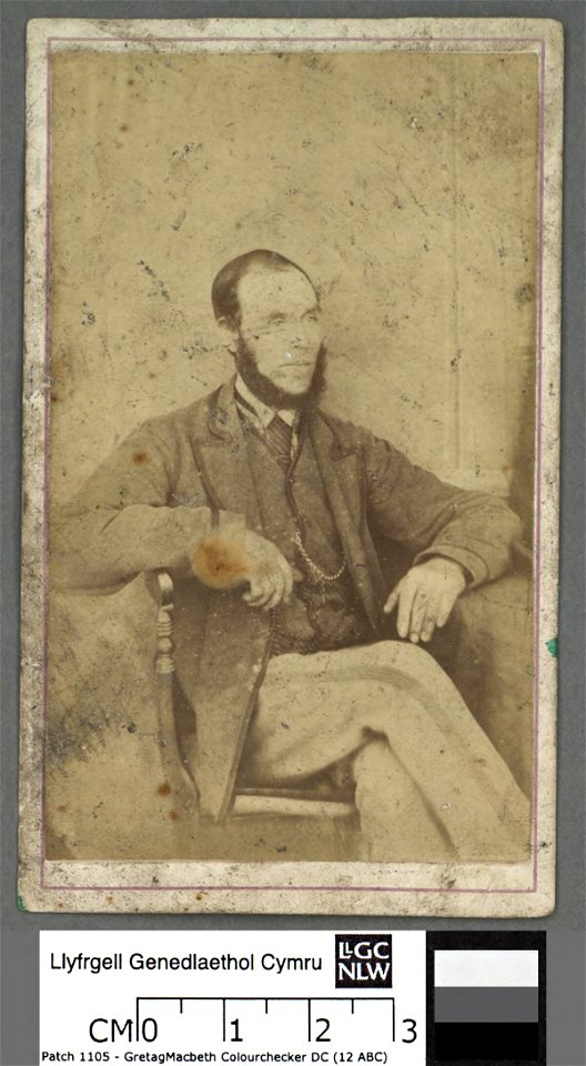 Portrait of John James, Corsyfran, Maesycrugiau (4673963)