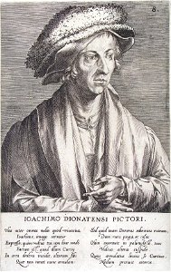 Portrait of Joachim Patinir by Cornelis Cort 004